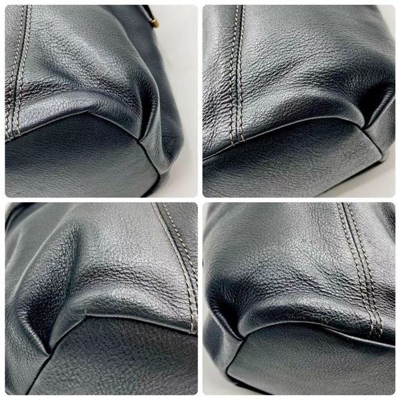 Authentic Burberry Handbag with Gold Hardware - Picture 7 of 12